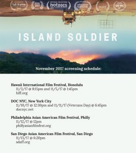 island soldier poster