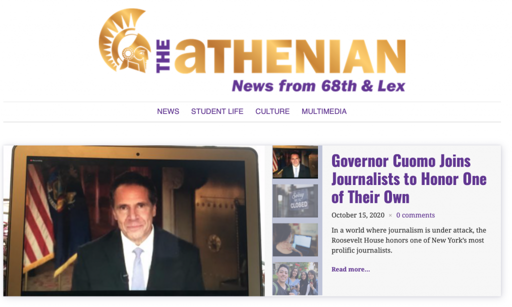 Athenian October issue