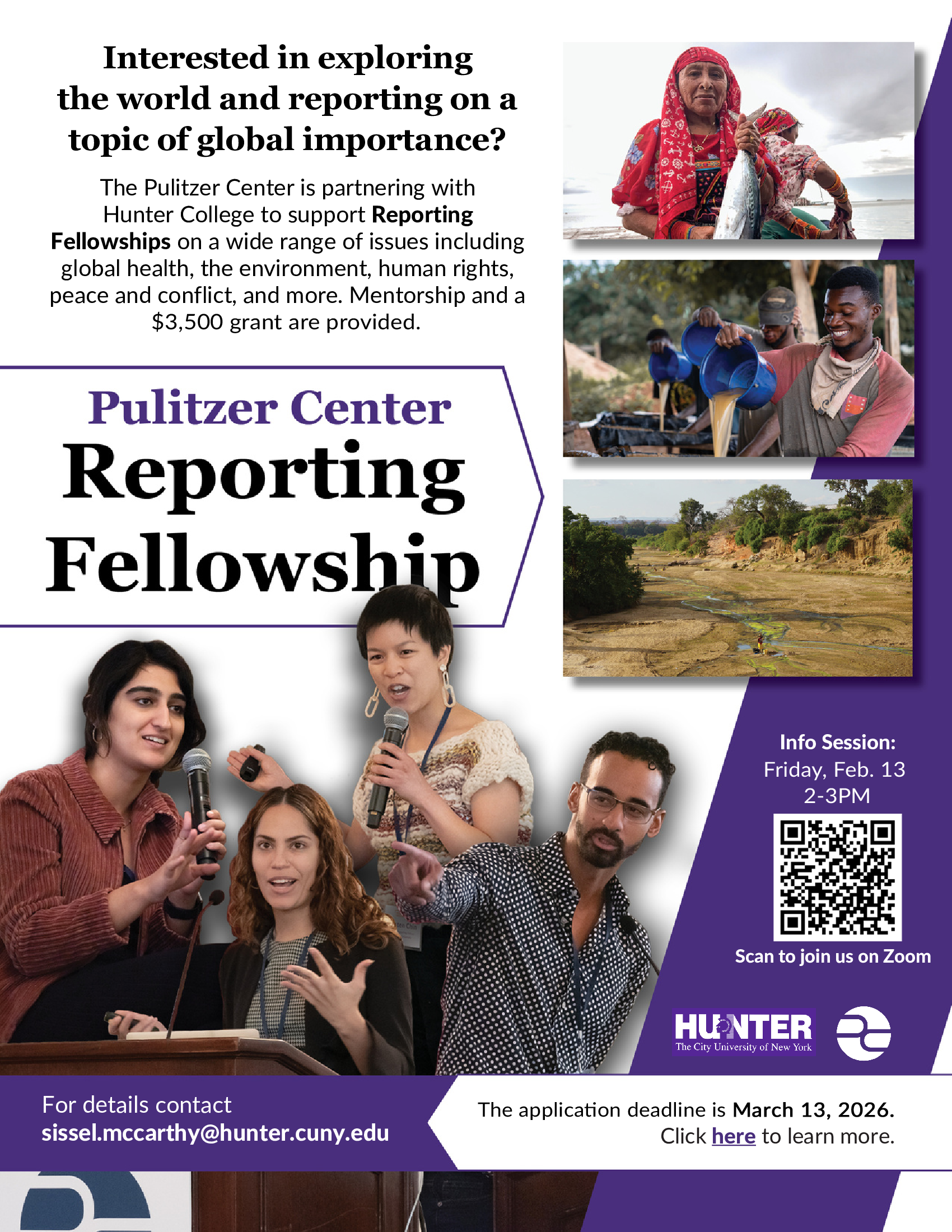 Pulitzer Fellowship info session