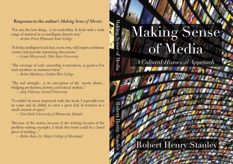 Making Sense of Media book front and back covers