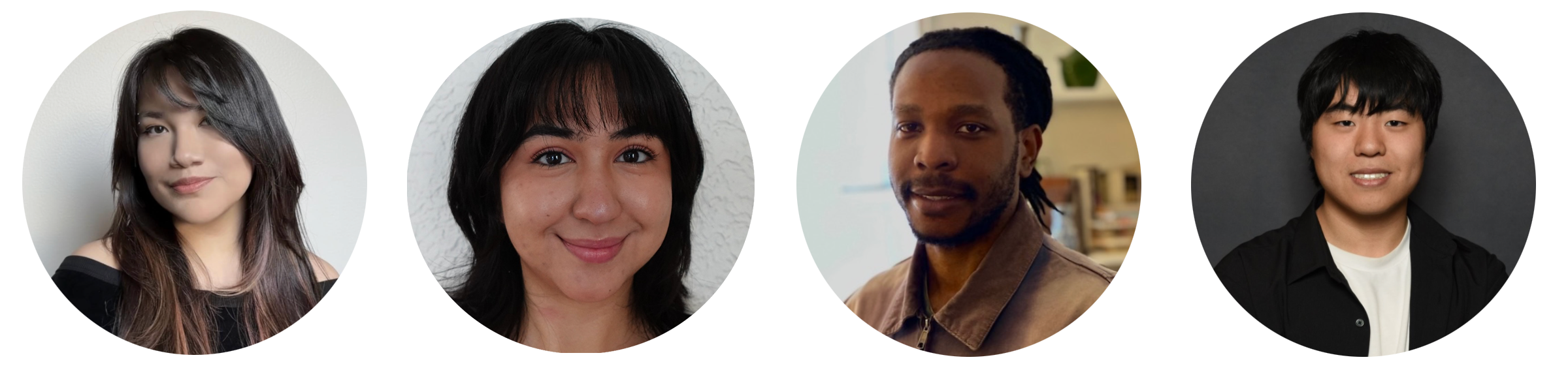 Eaton winners Crystal Guerrero Flores, Melissa Soler, Dylan Stewart, Ryan Yang