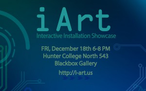 iArt poster with date for event