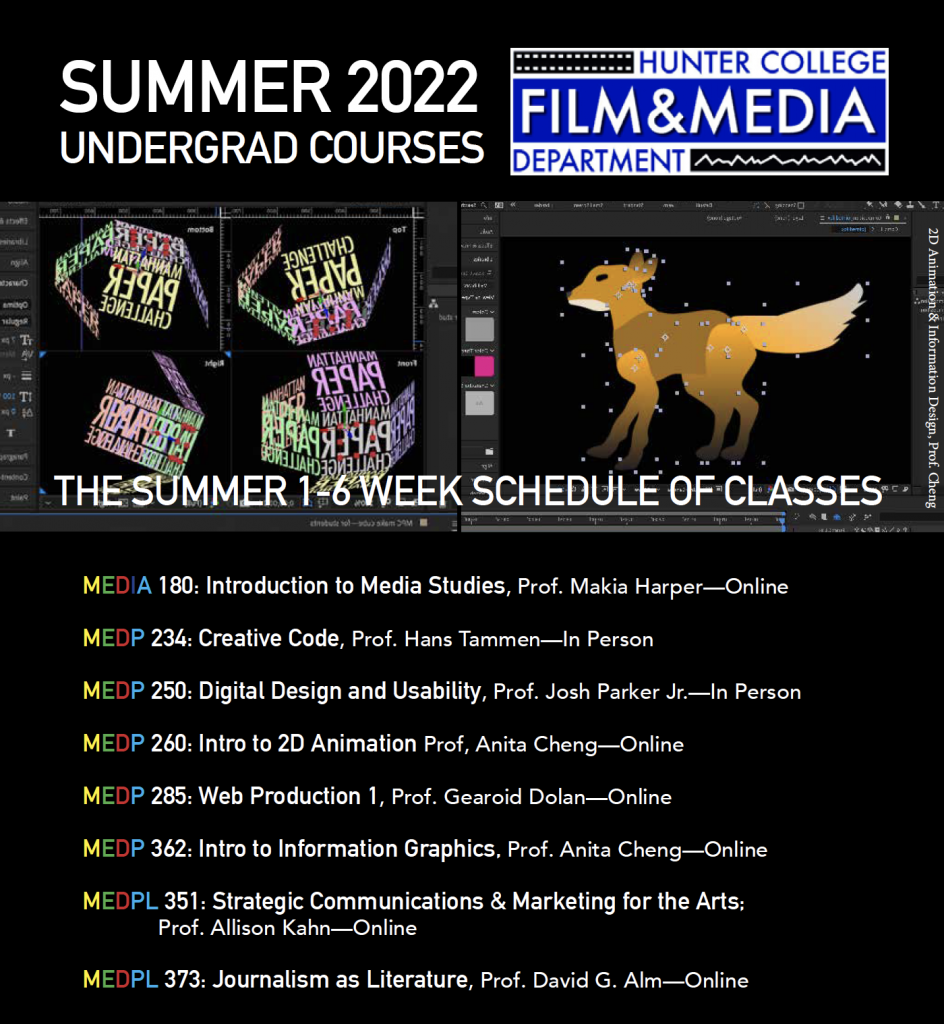 summer course image with list