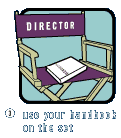 use you handbook on the set