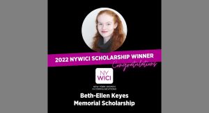 Nora Wesson is the 2022 New York Women in Communications Scholarship Winner