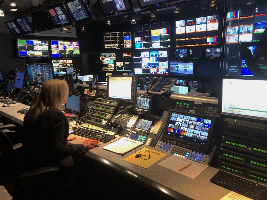 Control room at ABCNews