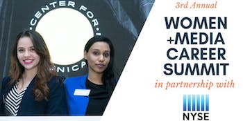 Women+Media Career Summit logo